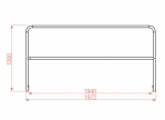 ESL Prolyte Stagedex SM-RAIL-L200 EasyRail 30 kg/m 200cm railing