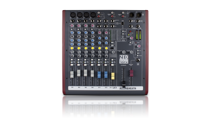 ESL Allen & Heath ZED60-10FX PA-mixer