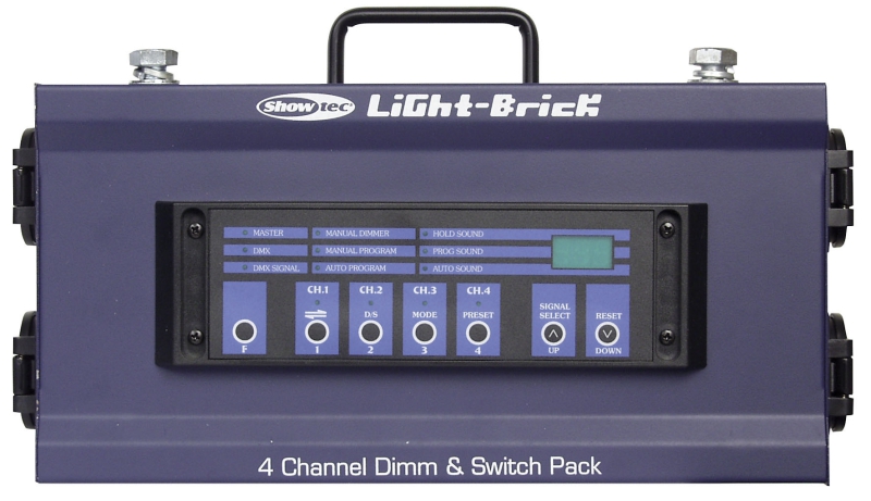 ESL Showtec Lightbrick 4 channel dimmingpack