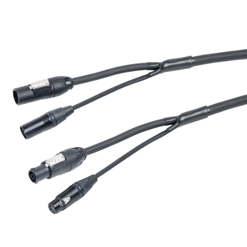 ESL Lichtset: 2x LED Four Bar  met controller (incl. statief & kabels)