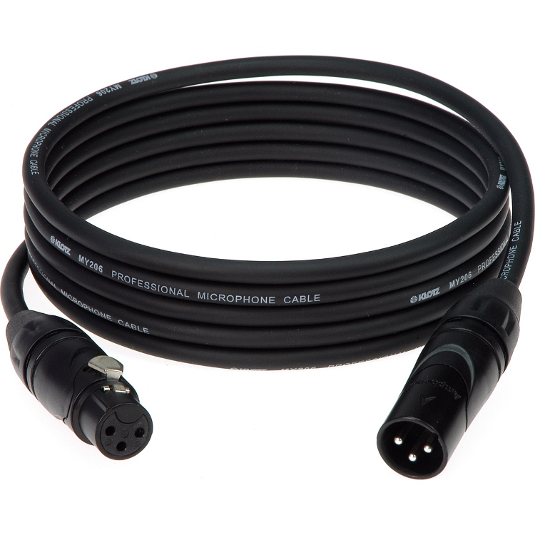 ESL Audio XLR cable 3 pins 2,0 m