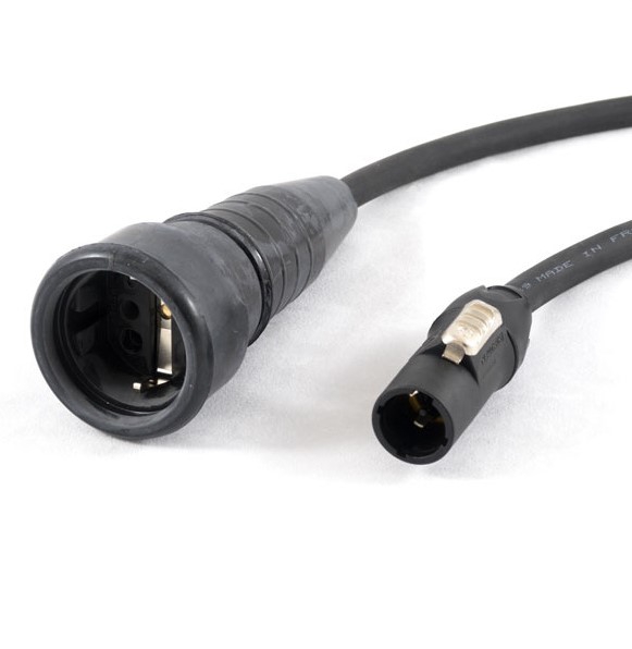 ESL PowerCON True1  male > Schuko female 16A 3x2,5mm²50cm
