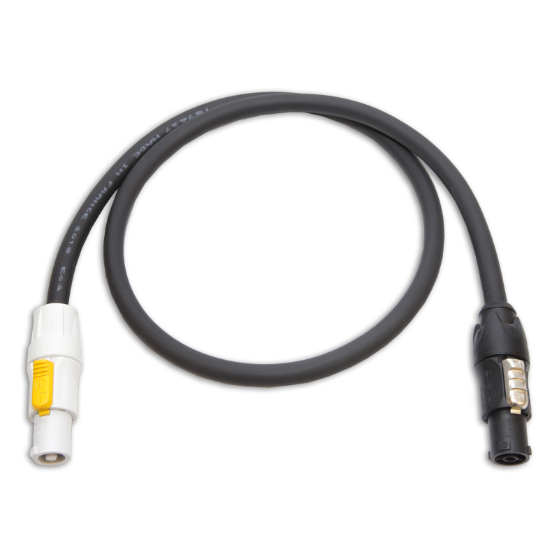 ESL PowerCON White male > PowerCON True 1 Female 16a 3x2,5mm² 0,5m