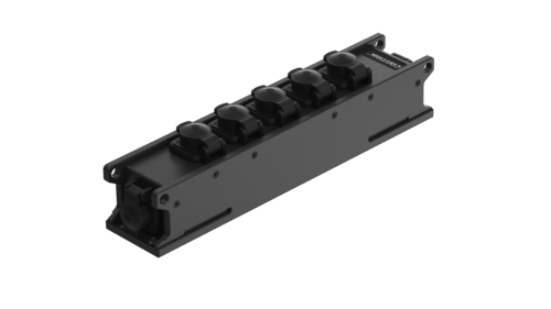 ESL PowerCON True 1 IN > 6x OUT (5+1) verdeelblok 16A IP65