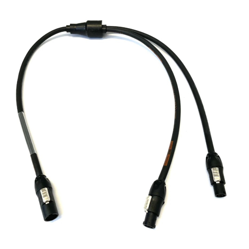 ESL PowerCON  True 1 Y-Splitter  male > 2 x True1 female connectors 16A 3x2,5mm² 1m