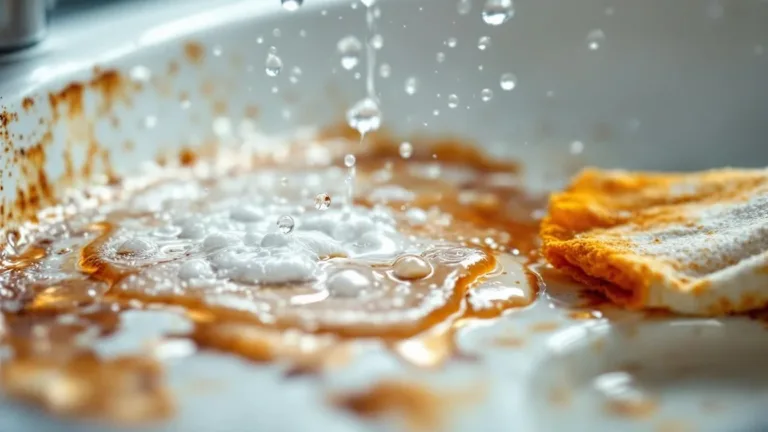 De ‘roest-viller’: het verrassende huishoudmiddel dat hardnekkige vlekken in de badkamer oplost